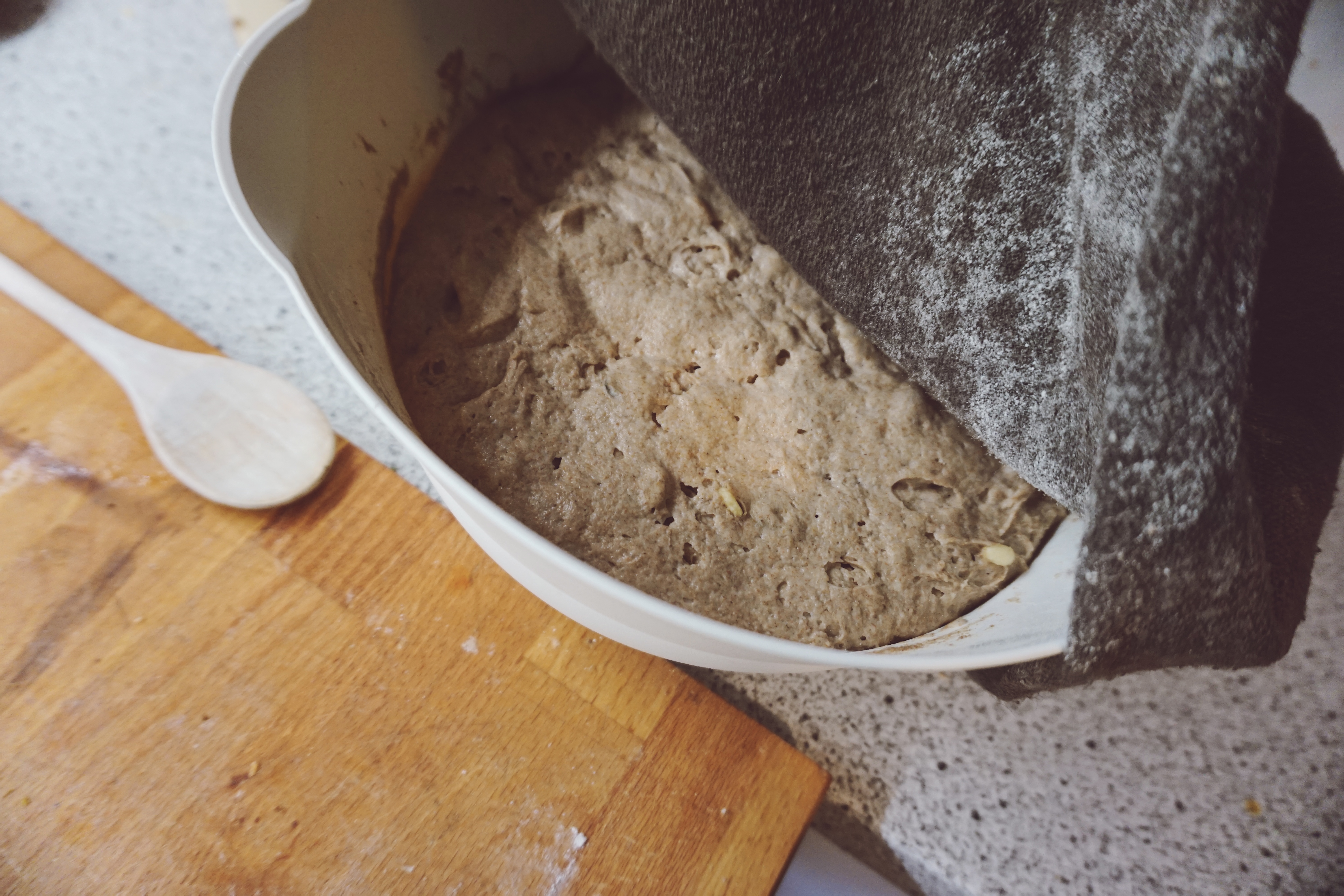 Sourdough with salt