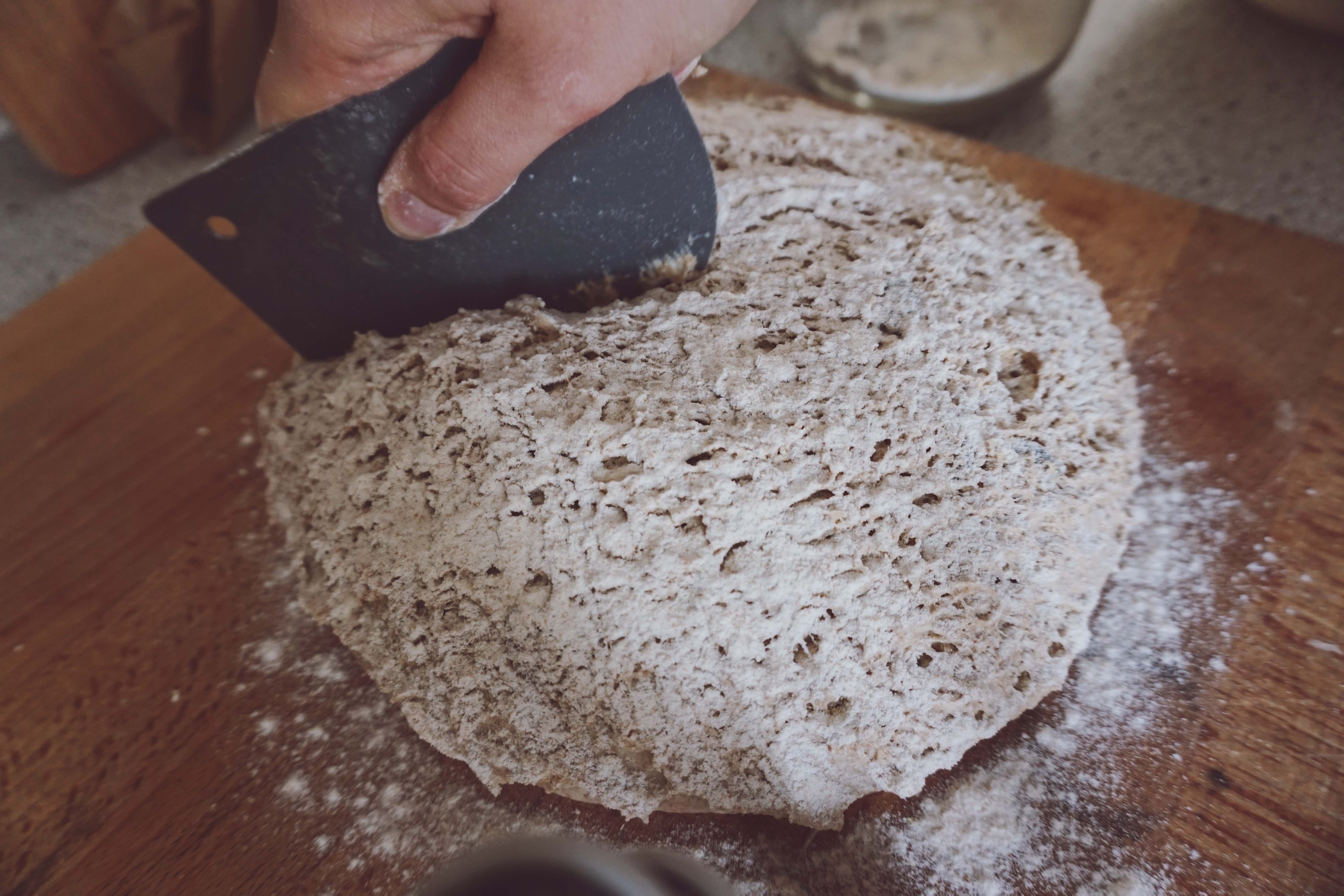 Sourdough with salt