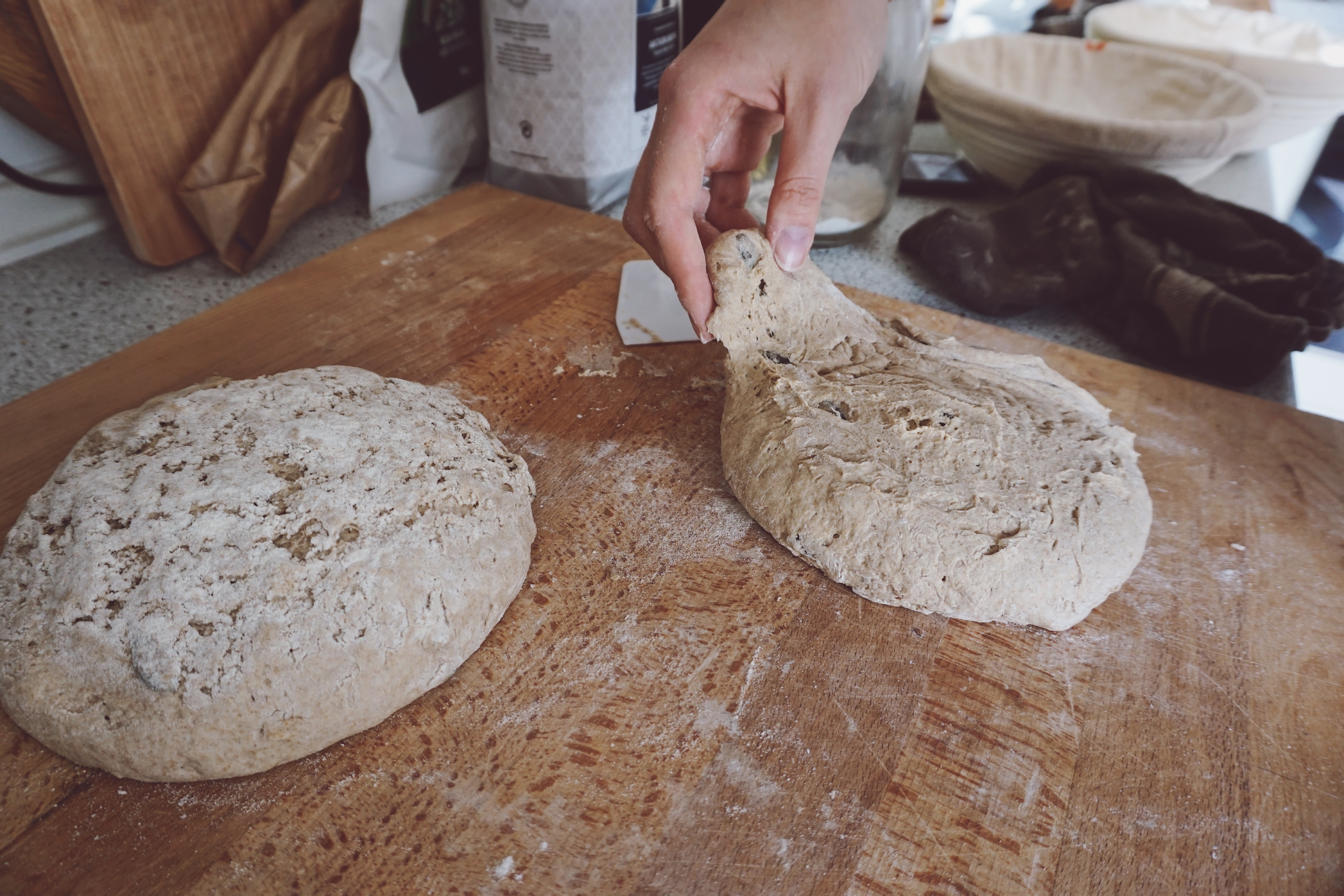 Sourdough with salt