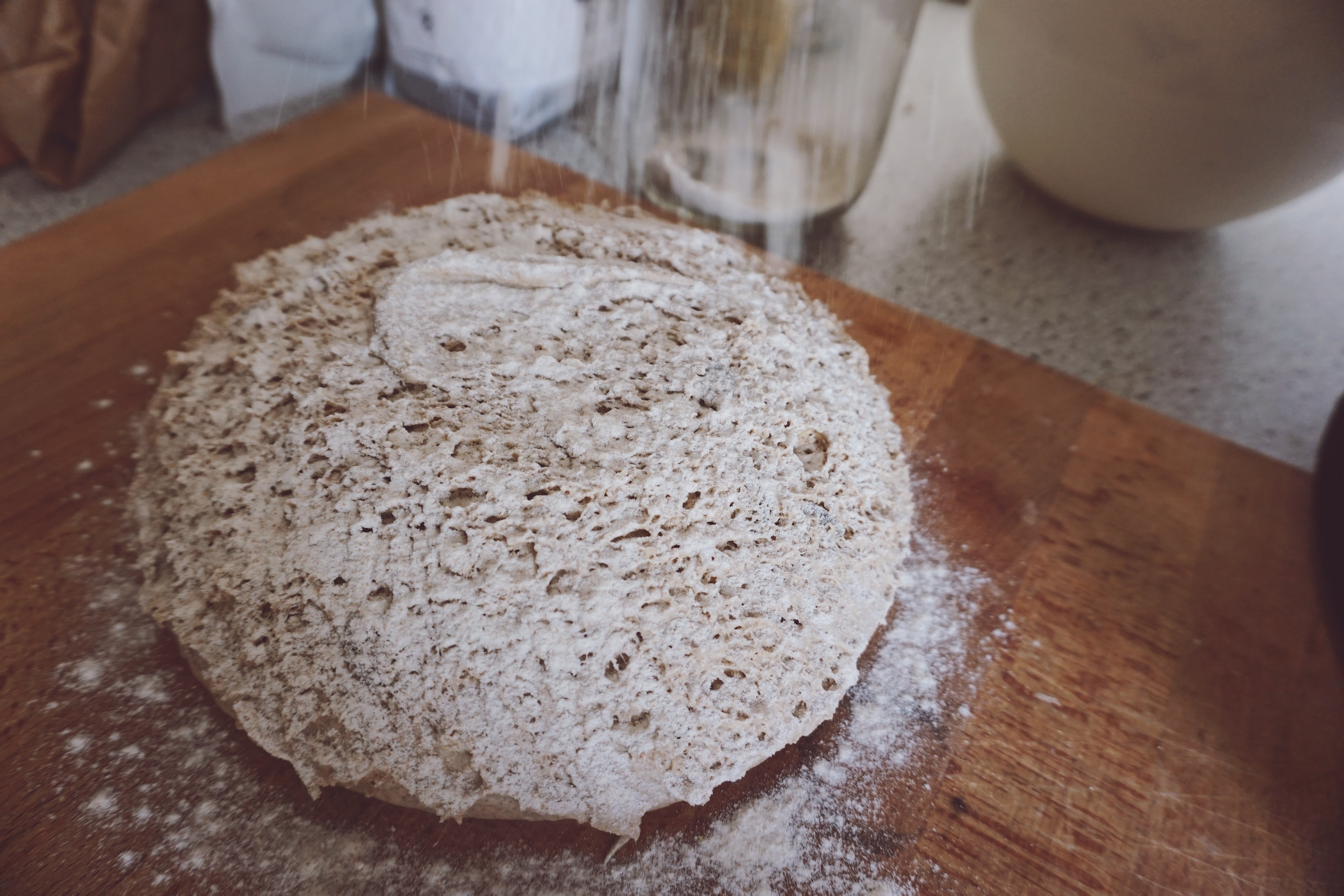 Sourdough with salt