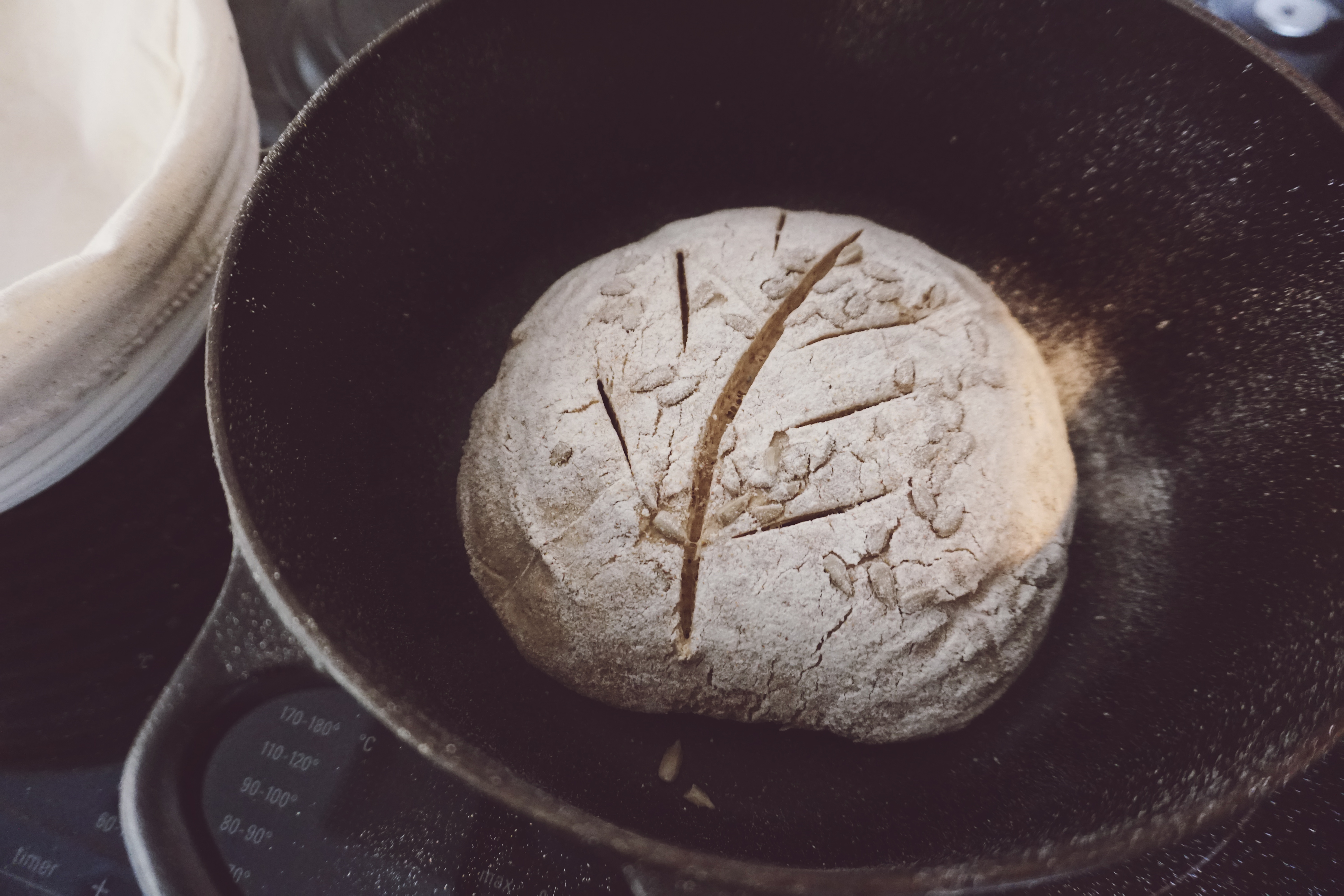 Sourdough with salt