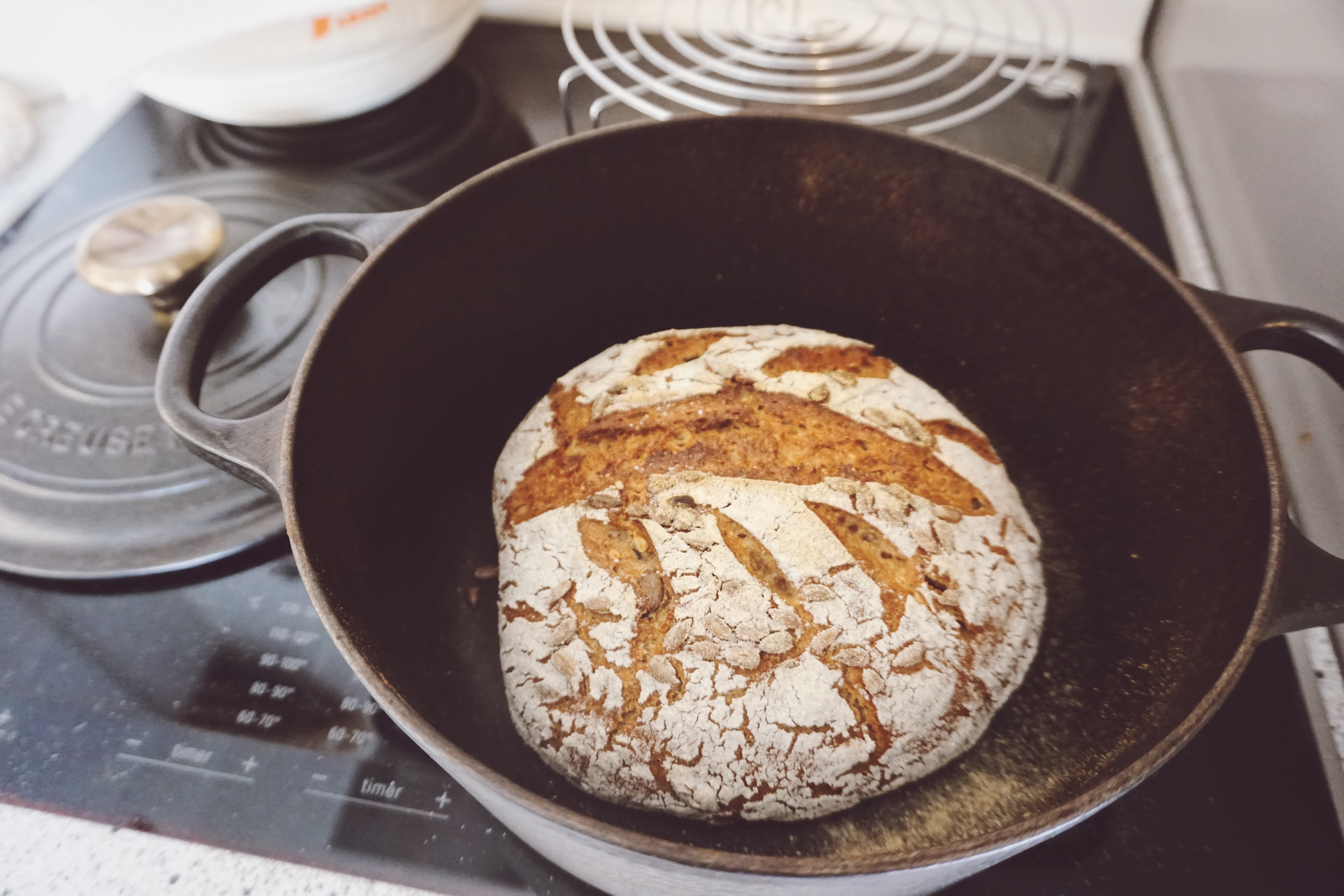 Sourdough with salt